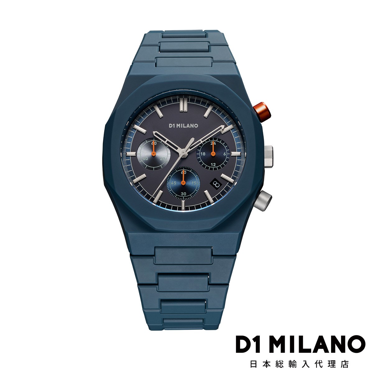 【ポイント5倍！マラソン限定】ディーワンミラノ ポリクロノ - ネプチューンブルー メンズ ウォッチ D1 MILANO｜BeyondCool～ビヨンクール