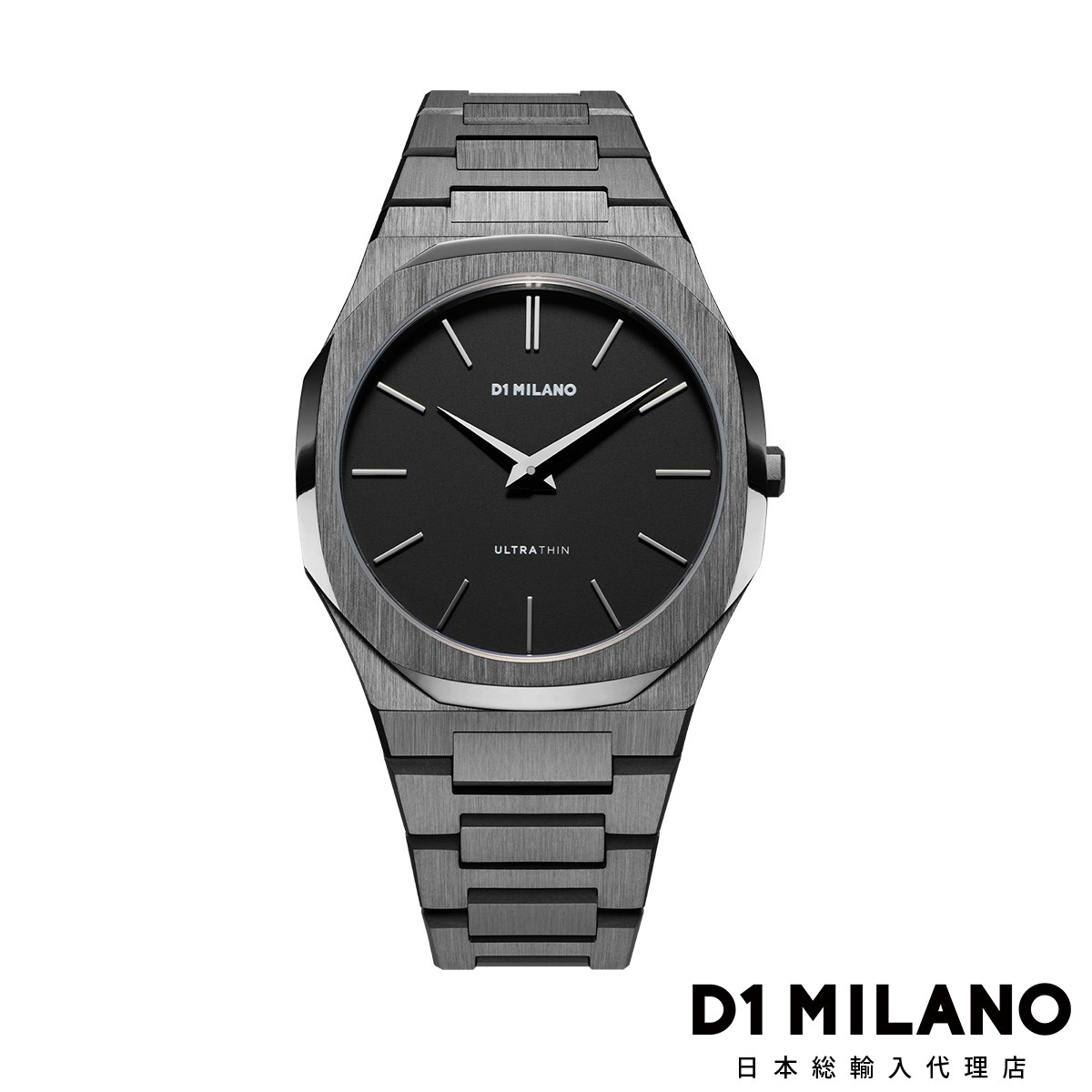 [新品未使用]D1 MILANO / ディーワンミラノ　腕時計　オールブラック イタリア発プレミアムウォッチブランド「D1 MILANO」オールブラックの