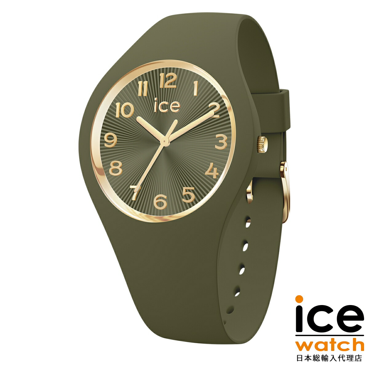 アイスウォッチ ICE champagne オリーブグリーン アイス シャンパン シャンパーニュ レディース ウォッチ ICE-WATCH