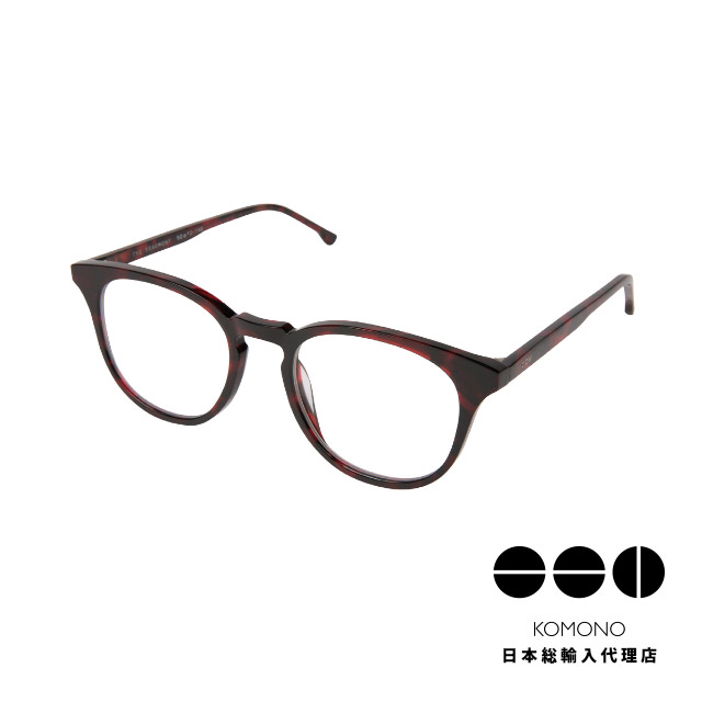日本総輸入代理店 トータス Beaumont 伊達めがね 送料無料 沖縄 離島除く Komono Tortoise Beyondcool ビヨンクールkomono コモノ 眼鏡 アイウェア 正規品 眼鏡 サングラス ボーモン Red レッド トータス Beaumont コモノ