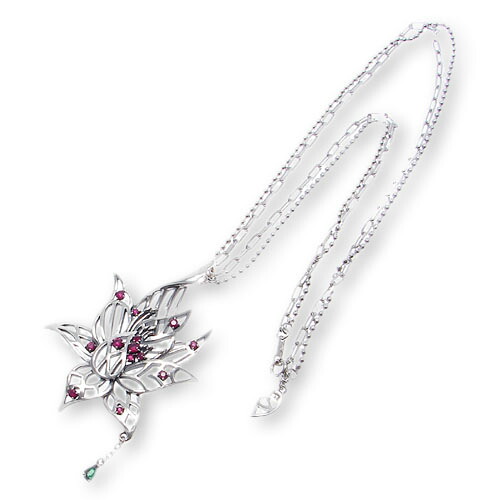 [公式] コンロン ペンダント シルバー 花 レディース メンズ アクセサリー SV925 ルビー グリーンサファイア プレゼント 誕生日 記念日 エターナルペンダント/ルビー KONRON アクセサリー 61,710円