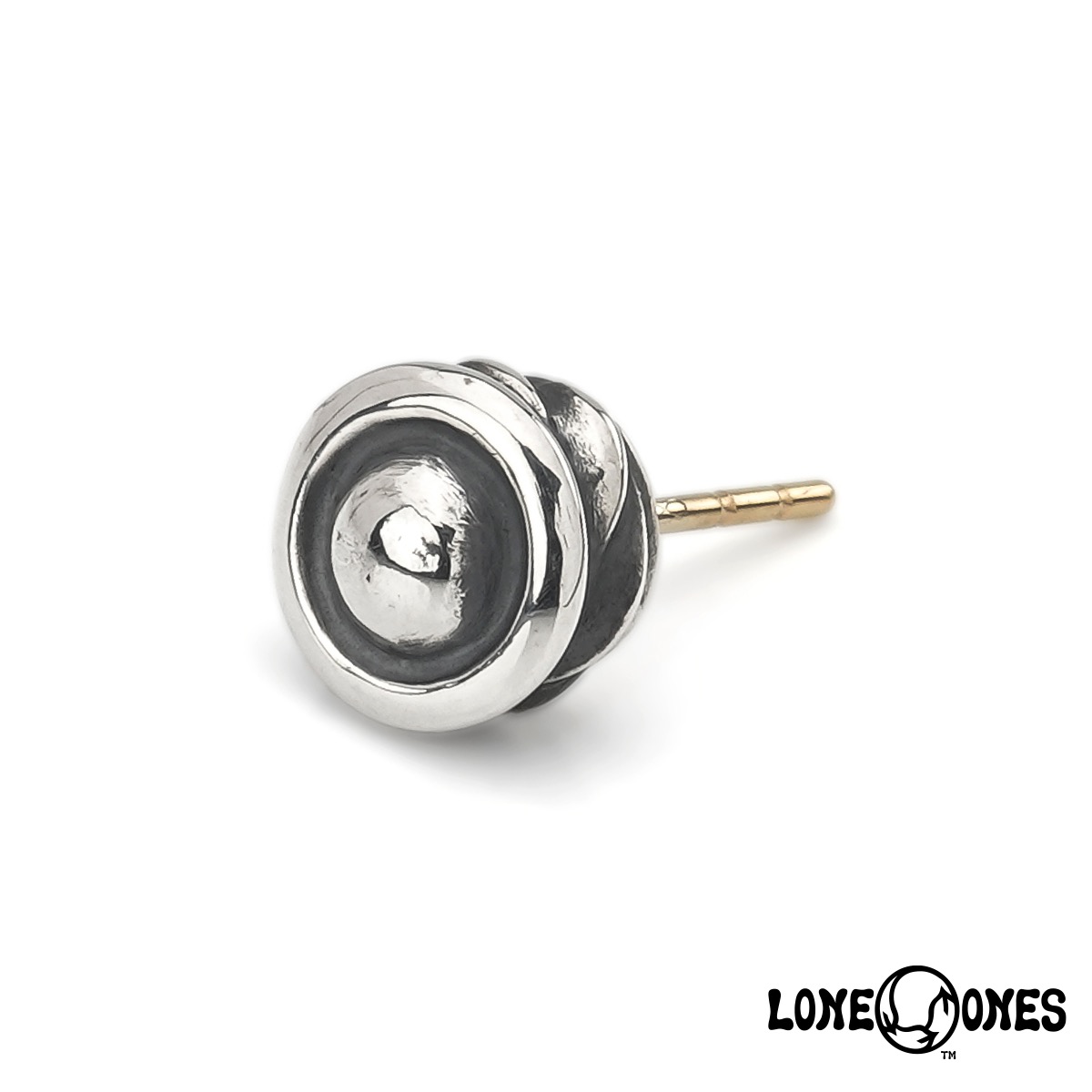 【LONE ONES/ロンワンズ】カーヴド スタッド イヤリング ピアス カーヴド スタッド イヤリング | メイティングフライト