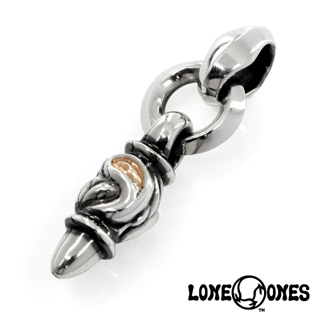【ポイント5倍！マラソン限定】ロンワンズ ジュエリー アクセサリー LONE ONES ペンダント ネックレス チャーム 18K ゴールド 金 イーグルペンダント w/K18ローズゴールドアイズ / ミディアムシルクリンク