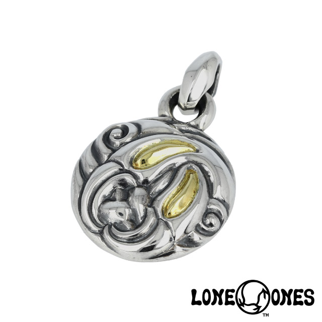 【ポイント5倍！マラソン限定】ロンワンズ LONE ONES ネスト ペンダント L w/ K18 イエローゴールド アイズ 日本正規輸入販売代理店 シルバーアクセサリー シルバー925 ギフト プレゼント 贈り物 レディース メンズ 男性 女性