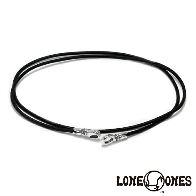【ポイント5倍！マラソン限定】ロンワンズ LONE ONES キス＆フローフックM 3.0mmレザーコード 日本正規輸入販売代理店 シルバー925 ギフト プレゼント 贈り物 レディース メンズ 男性 女性｜BeyondCool～ビヨンクール