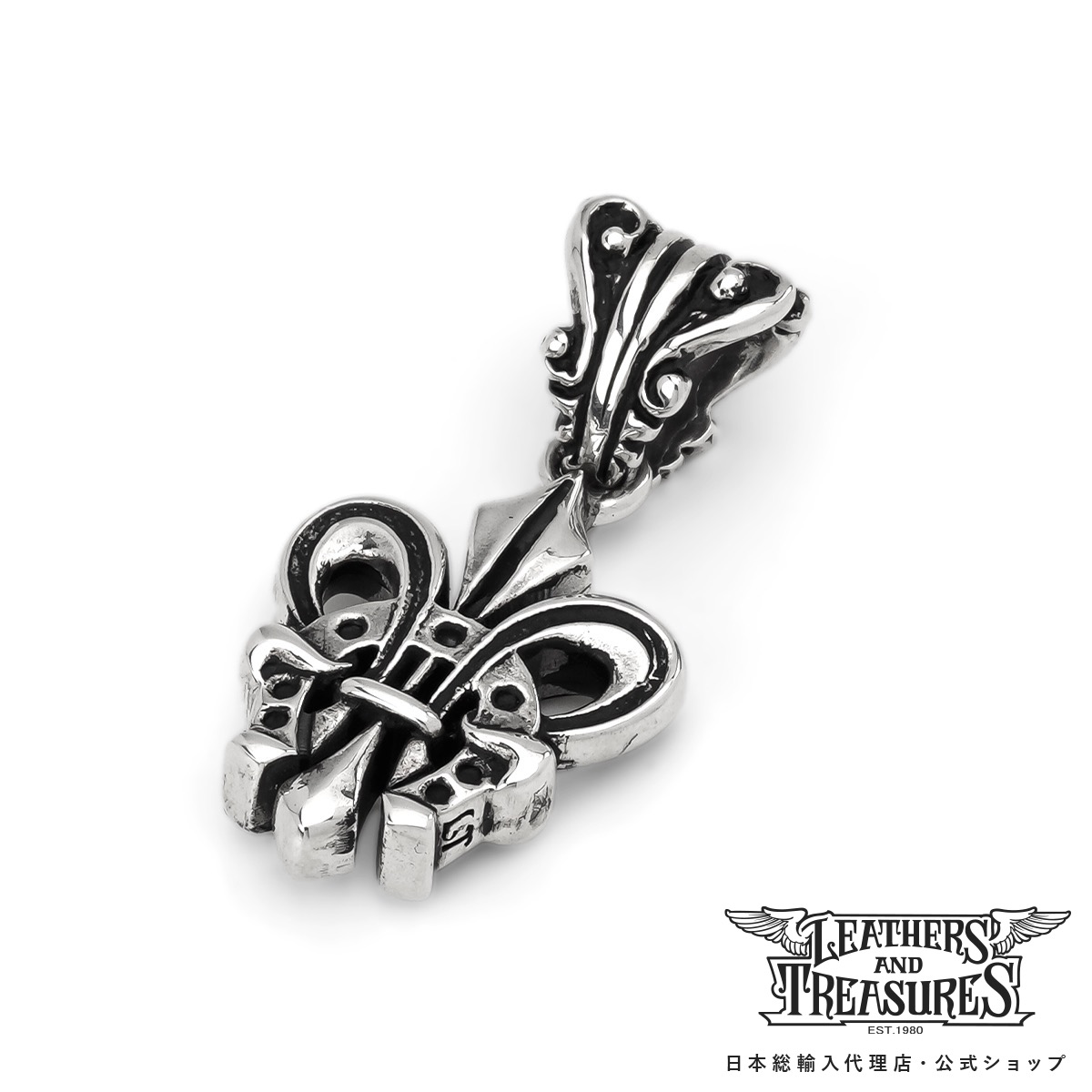 【ポイント5倍！マラソン限定】[公式] Leathers and Treasures ブランド ネックレス メンズ アクセサリー シルバー - フレアデリーホースシューペンダント S レザトレ レザーズアンドトレジャーズ