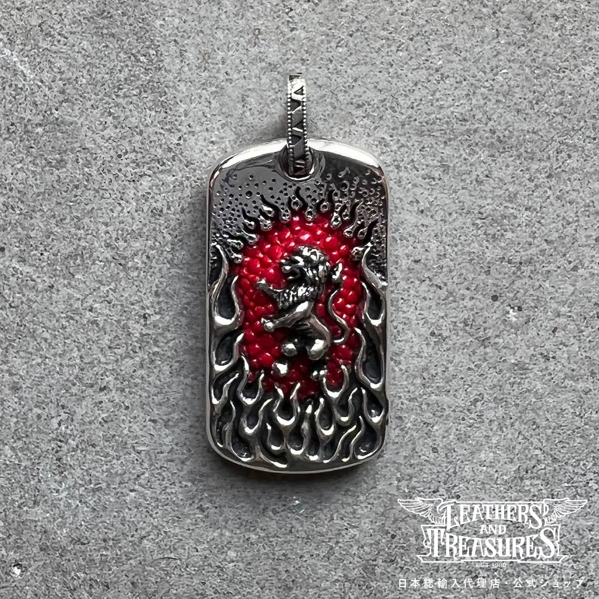 アクセサリー RAOING Half Dollar ID Pendant Eagle RAOING ローイング【Half Dollar ID Pendant ≪Eagle≫】ハーフ