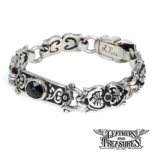 楽天市場】[公式] Leathers and Treasures ブレスレット メンズ