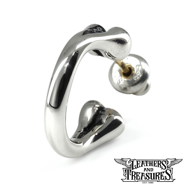 【美品】HOORSENBUHS 3mm TOGGLE STUDSピアス　片耳のみ HOORSENBUHS ホーセンブース ピアス 3MM TOGGLE HB081
