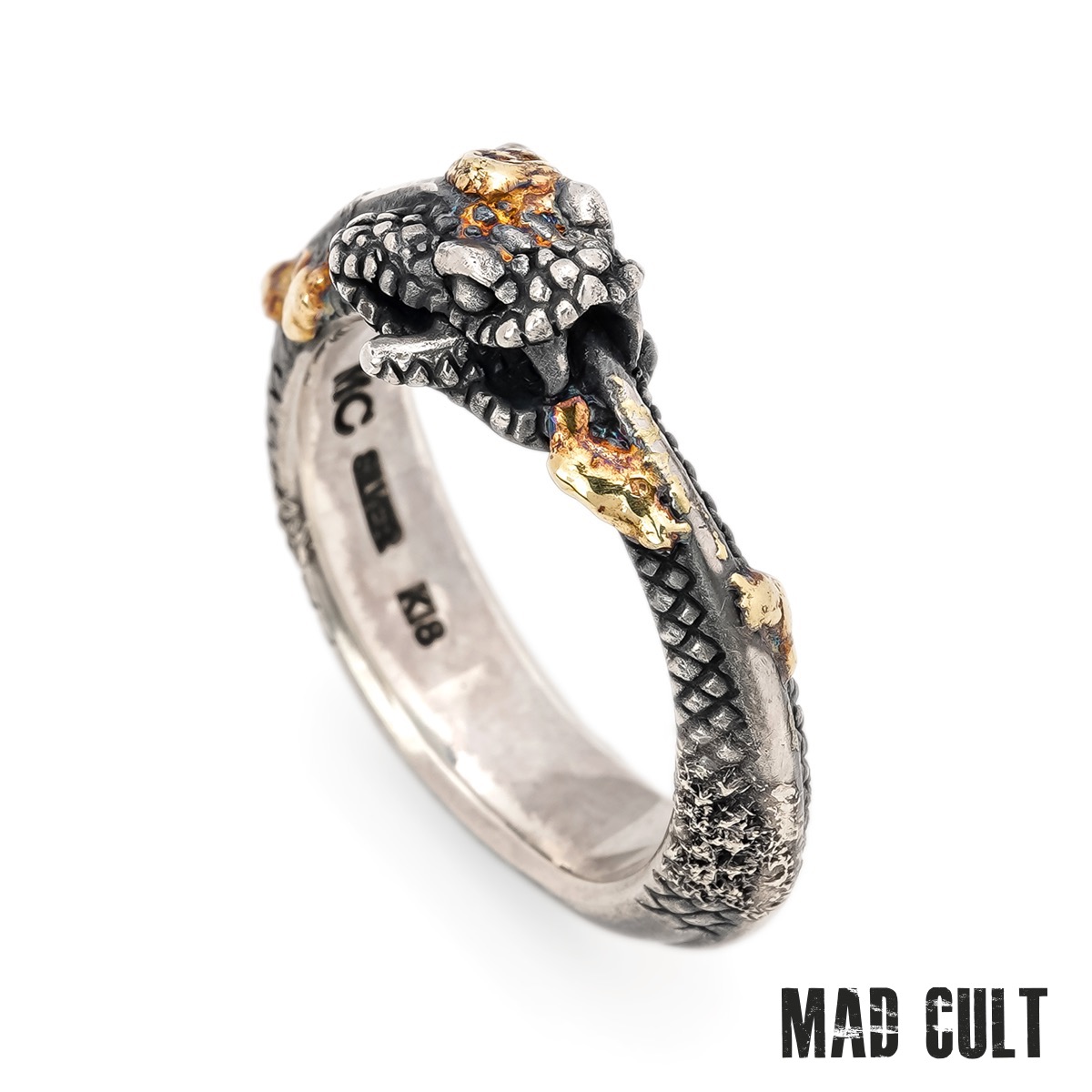 楽天市場】マッドカルト マーダー スネークヘッドペンダント /スモール