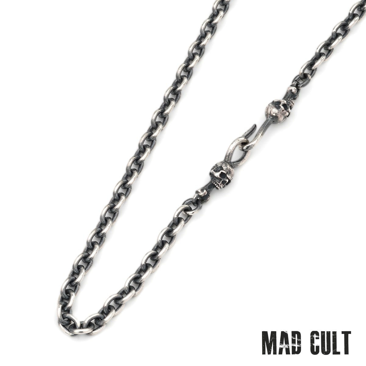 マッドカルト 4.5 ビーンズSCチェーン /S 45cm メンズ アクセサリー ジュエリー MAD CULT|BeyondCool~ビヨンクール
