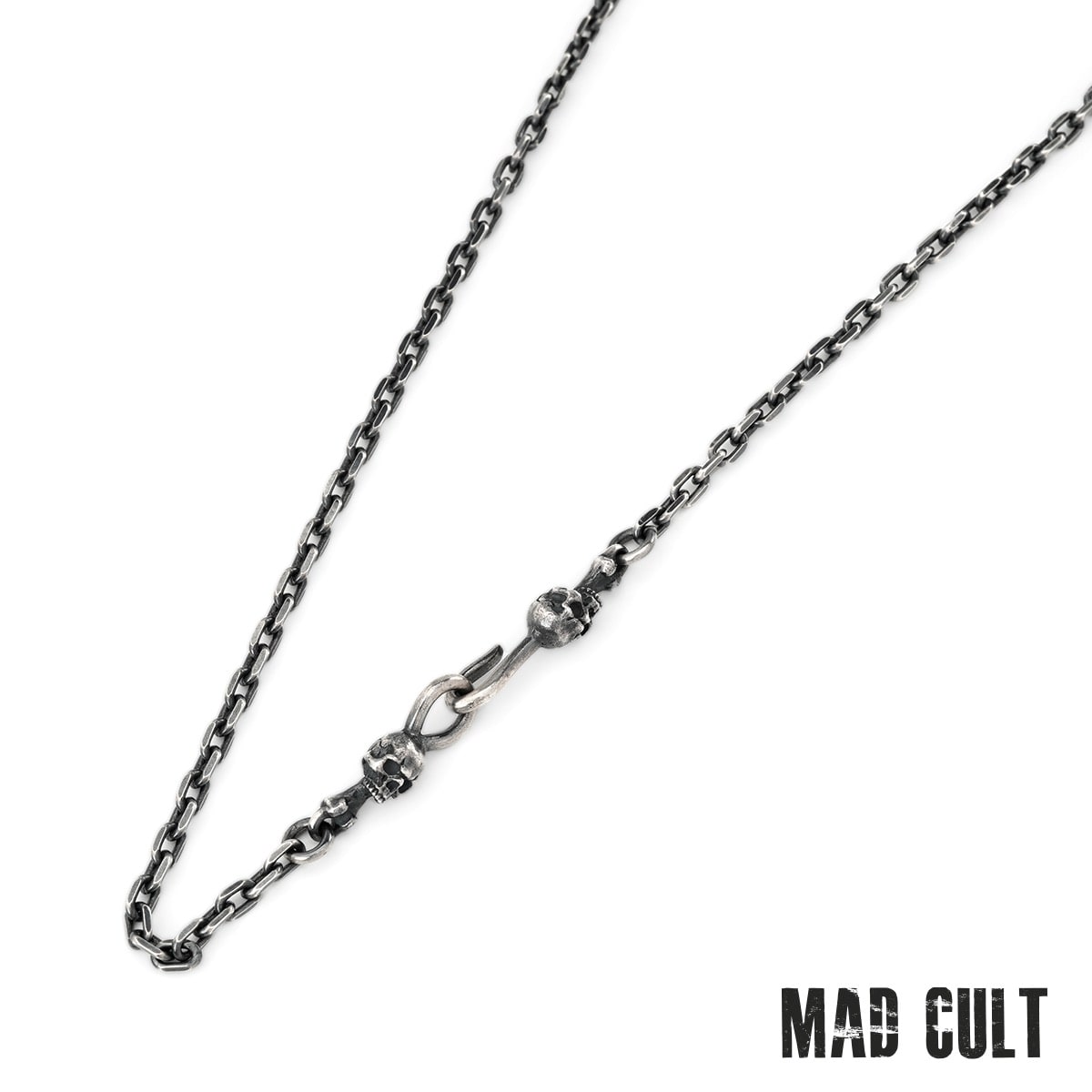 マッドカルト 3.2 ビーンズSCチェーン /2L 60cm メンズ アクセサリー ジュエリー MAD CULT|BeyondCool~ビヨンクール