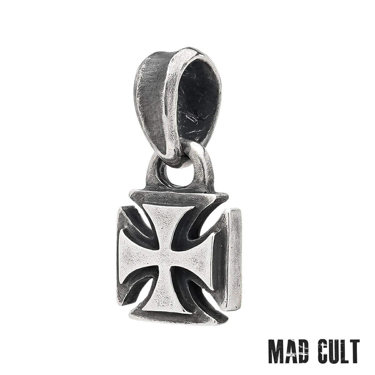 マッドカルト Eカット アイアンクロスペンダント/SSサイズ メンズ レディース アクセサリー ジュエリー MAD CULT