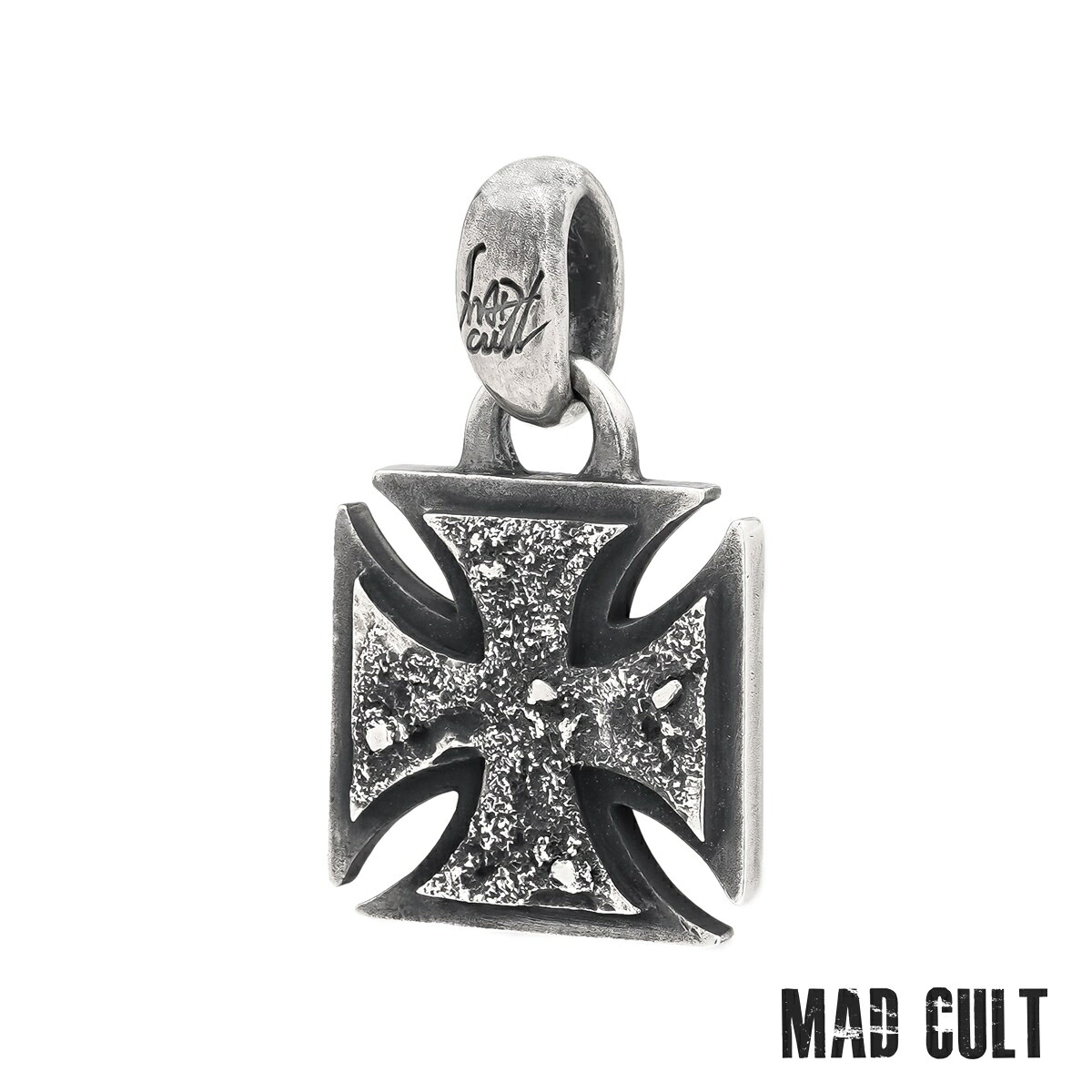 マッドカルト ラスティーアイアンクロスペンダント/Lサイズ メンズ レディース アクセサリー ジュエリー MAD CULT