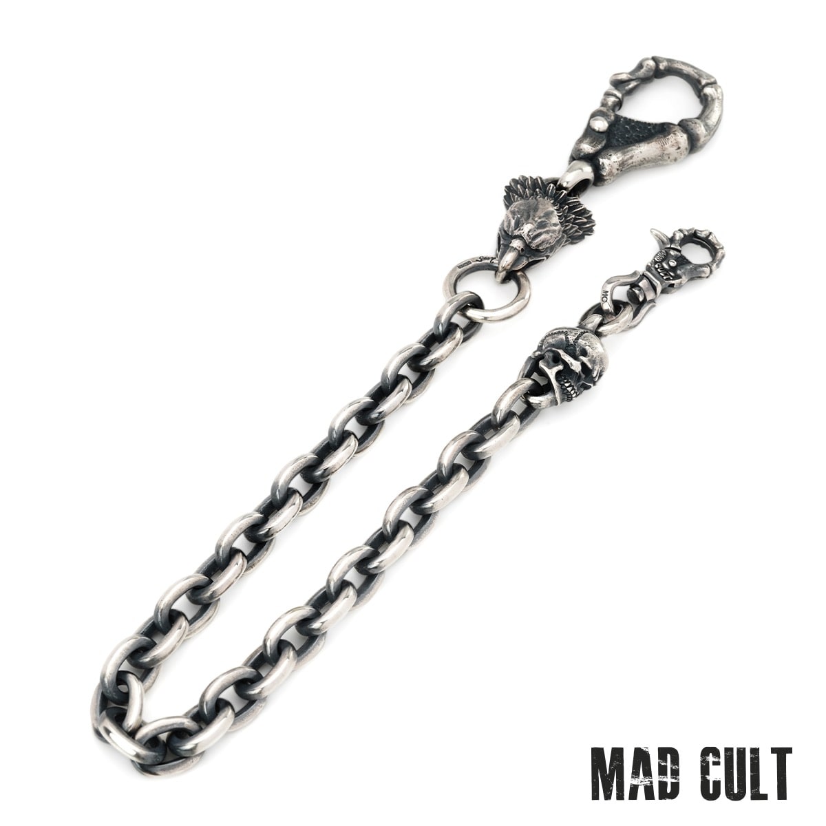 楽天市場】VETEMENTS 2019SS Metal Skull Wallet Chain