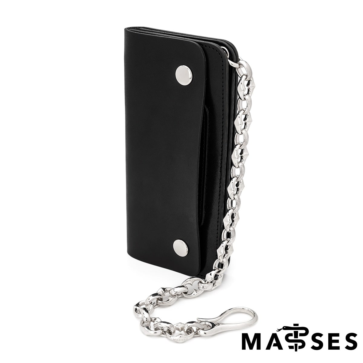 マシス トラッカーウォレット & ウォレットチェーン スペシャル / ブラック メンズ アクセサリー ジュエリー MASSES｜BeyondCool～ビヨンクール
