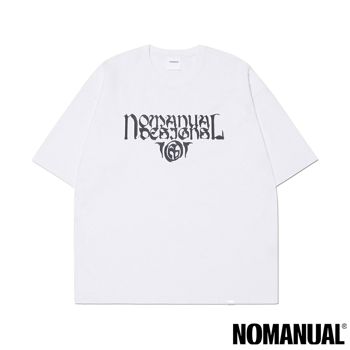 ノーマニュアル ピー ティー Tシャツ ホワイト メンズ レディース アクセサリー ジュエリー NOMANUAL