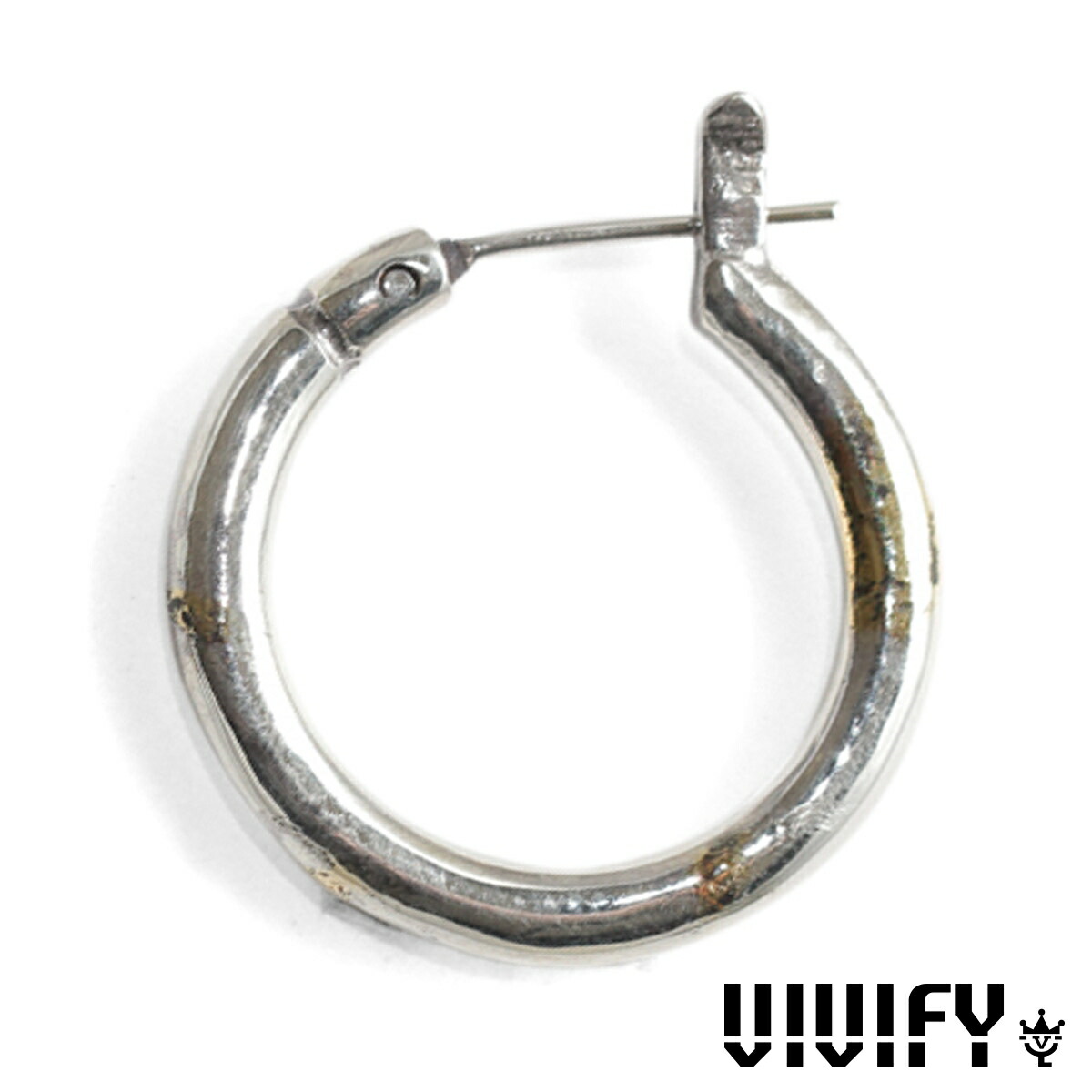 ビビファイ【VIVIFY】フープ ピアス/3mm body w/gold