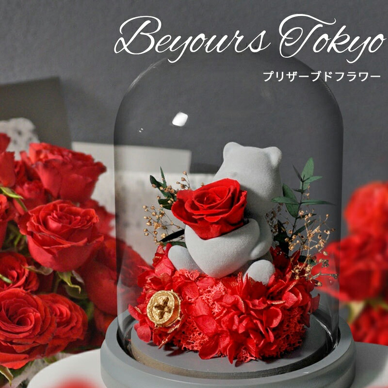 プリザーブドフラワー ギフト 結婚式 おしゃれ 婚祝い 結婚記念日 プレゼント 花 妻 妻へ 記念日 両親 ブリザードフラワ- ギフト 誕生日 敬老の日 退職 退職祝い プレゼント 女性 男性 花 古希 喜寿 傘寿 米寿 お祝い 還暦祝い 上司 新築祝い バラ ガラスドーム