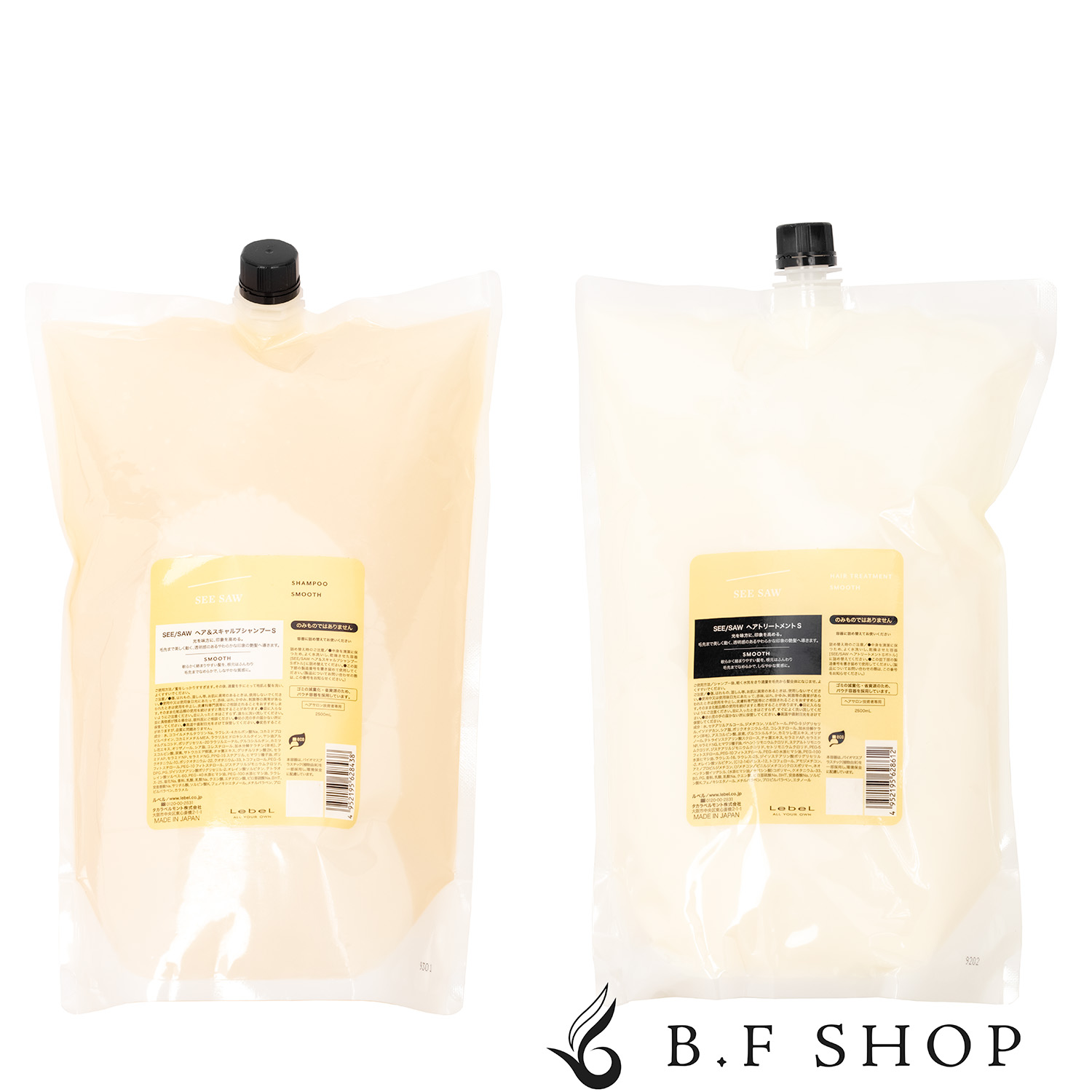 ルベル シーソー バランス シャントリ 2500ml 2500g （詰替用） ルベル シーソー SEE/SAW シャンプーB バランス 2500ml + ヘア