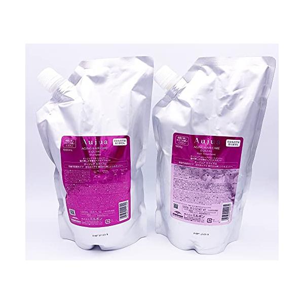 【仕掛ける品】ミルボン オージュア エクイアル シャンプー ＆ 整髪剤 1800ml 詰め替え用 レフィル milbon aujua LSC