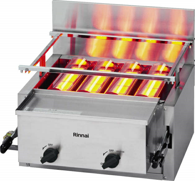 楽天市場】リンナイガス赤外線コンパクトグリラー 下火専用 RGC-2S(A