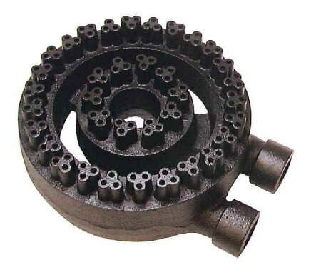 楽天市場】業務用(工業用) 強力中華バーナー (三つ葉バーナー) 黒 8