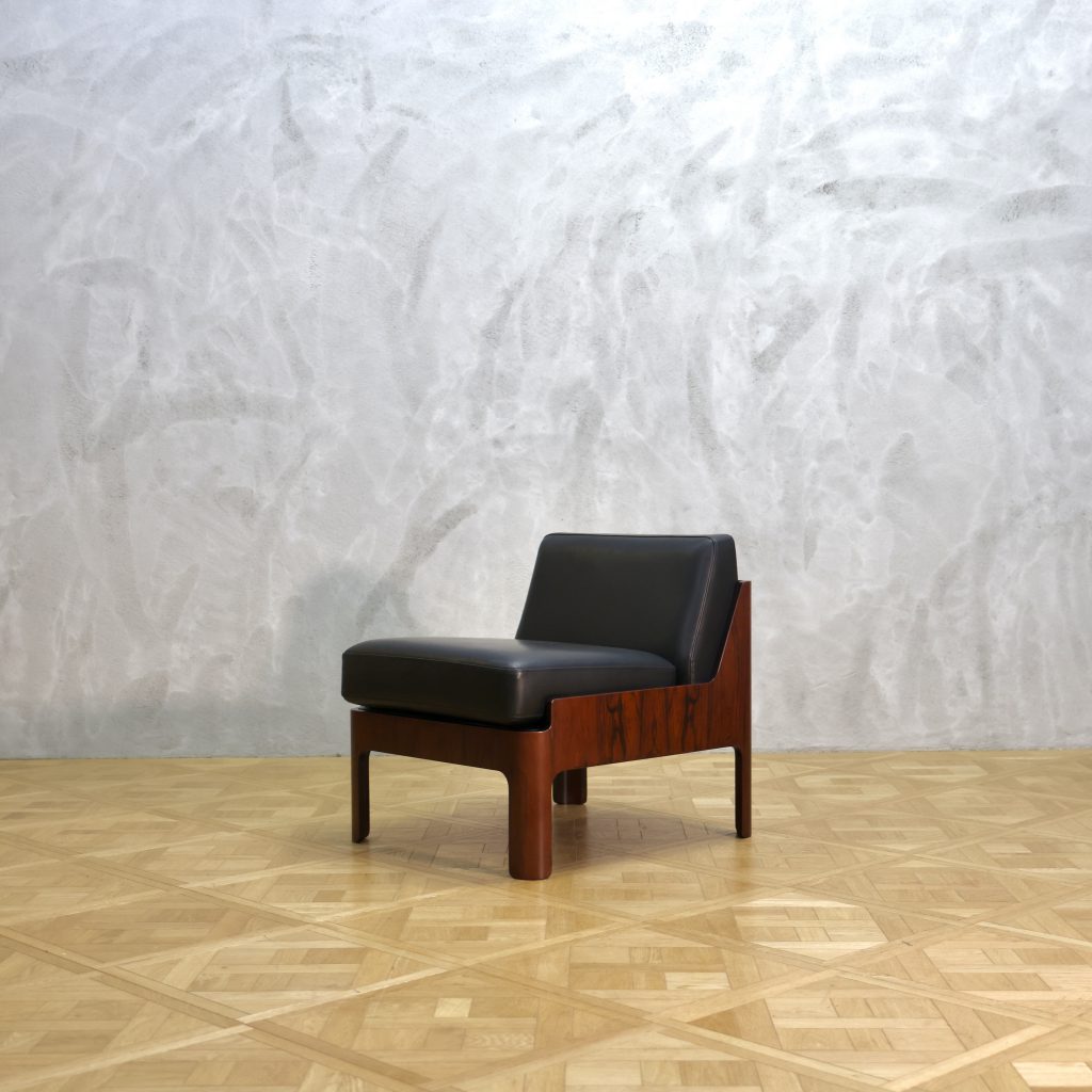 天童木工 剣持勇 Haco Chair Rosewood  ヴィンテージ ビンテージ 北欧調度品 室内装飾 格好のいい 北欧 モトファニチャー 寝椅子 女性議長 リビング寝椅子 ソファ・ソファベッド-インテリア・寝具・収納