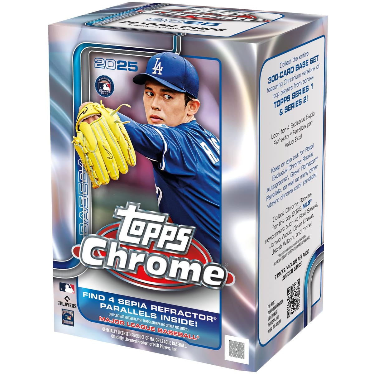 Topps - topps bowman chrome 2022 佐々木朗希3D 佐々木朗希がTopps Chromeのパッケージに初登場！MLBルーキー