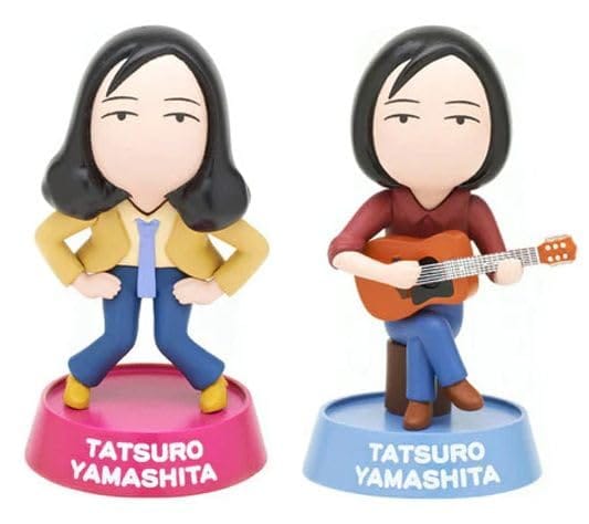 山下達郎 グッズ タツローくん フィギュア 2体セット（PVC製）