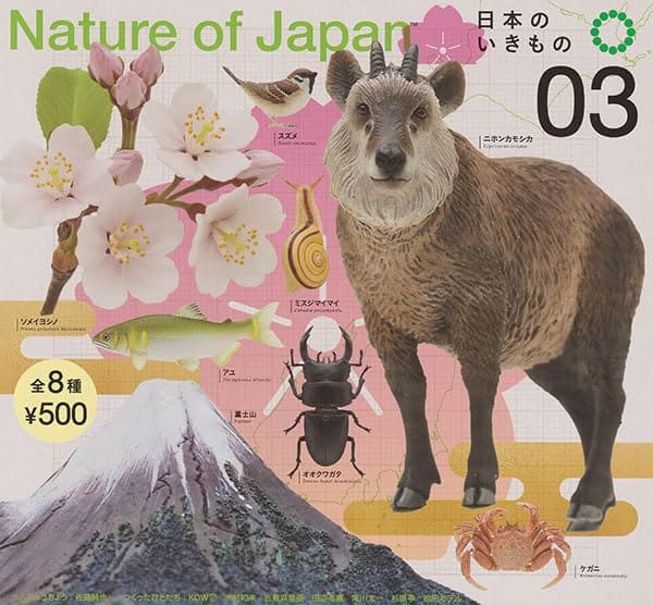 ネイチャーテクニカラー　日本のいきもの 楽天市場】日本のいきもの03 Nature of Japan ネイチャー