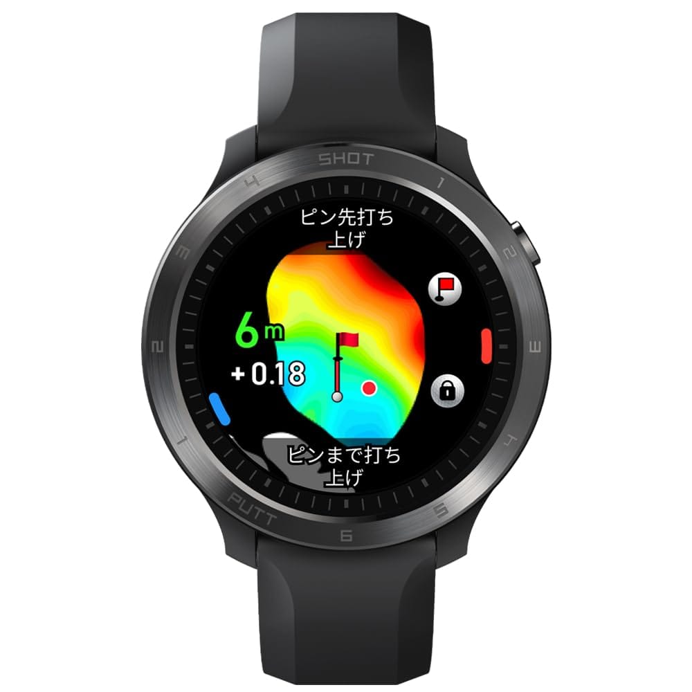⭐*読様 ボイスキャディ T9 ブラック voicecaddie GPSナビ　時 Voice Caddie T9 Golf GPS Watch