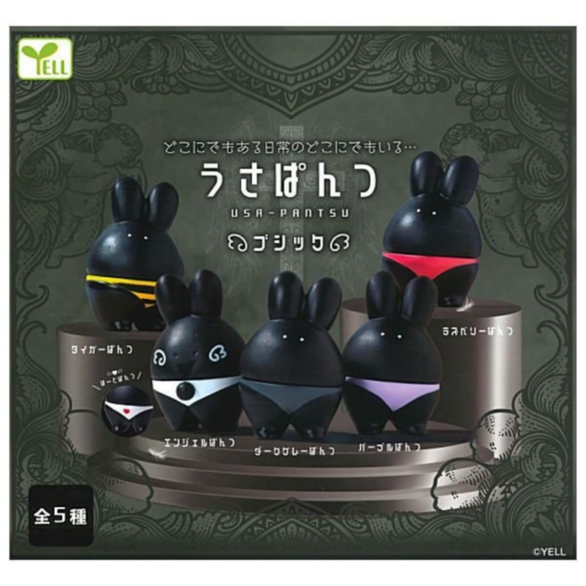 楽天市場】うさぱんつ USA-PANTSU 全5種セット エール