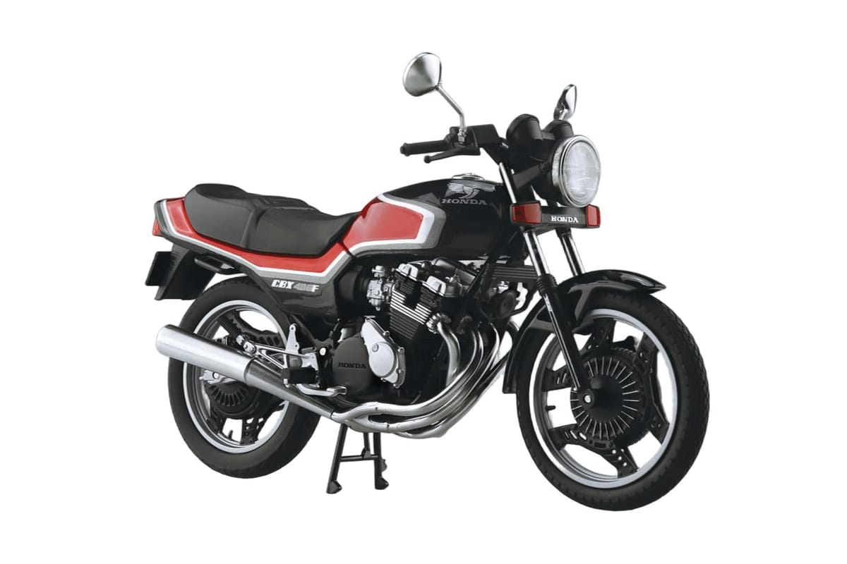 楽天市場】アオシマ プラモデル 1/12 バイク No.14 ホンダ CBX400F II