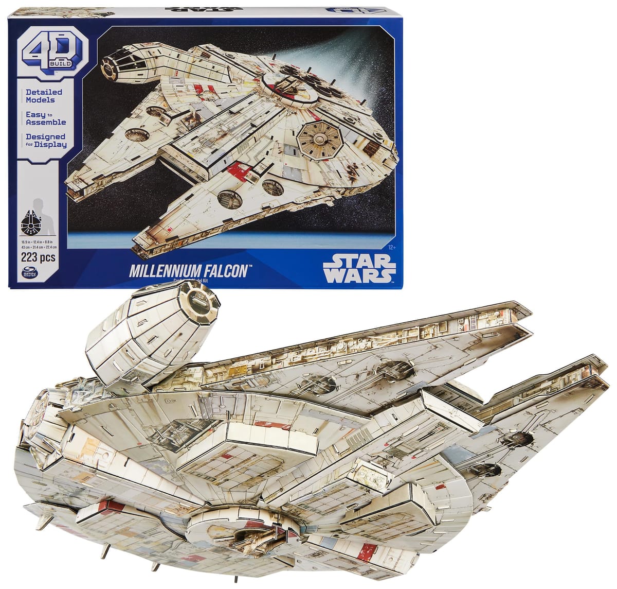 レア品✨本格派！立体3Dパズル ミレニアム・ファルコン 857ピース レア品✨本格派！立体3Dパズル ミレニアム・ファルコン 857