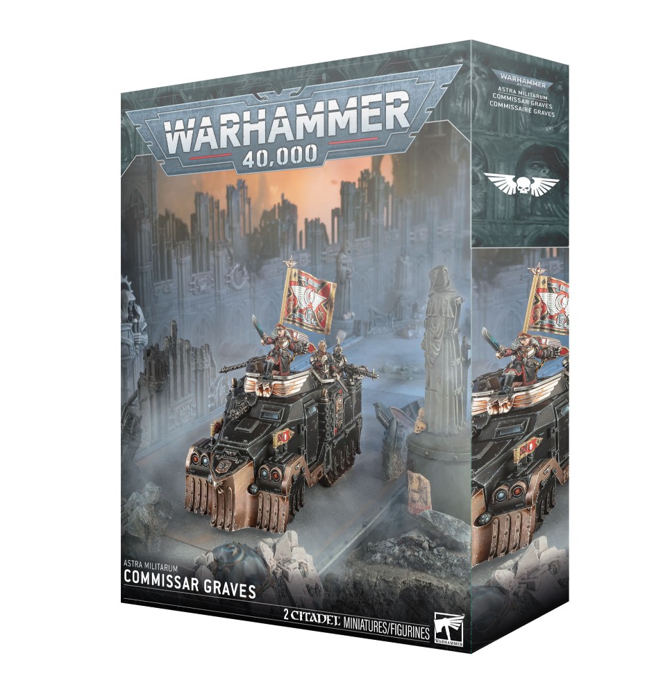 【2026年5月9日発売】【アストラ・ミリタルム：政治将校グレイヴス】ASTRA MILITARUM: COMMISSAR GRAVES｜ボードゲームショップnostalgia