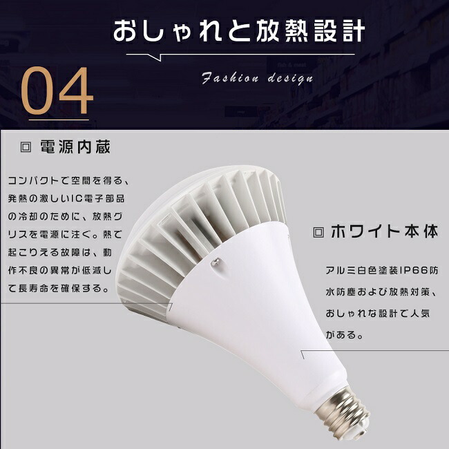 8個セット 1000W相当 LEDバラストレス水銀灯 看板灯 レフランプ 高天井