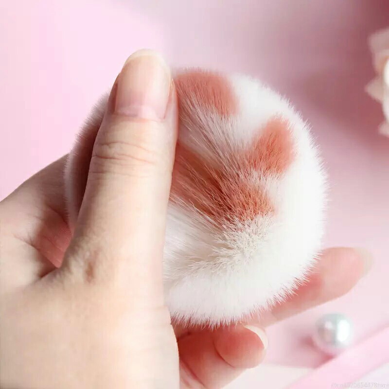 送料無料【にくきゅうコスメブラシ】かわいいメイクブラシ肉きゅうねこねこ好きフェイスブラシbeautyインスタ映えキラキラプレゼントにも小悪魔アイテム自分磨きキャバ嬢ギャル女子力アップ