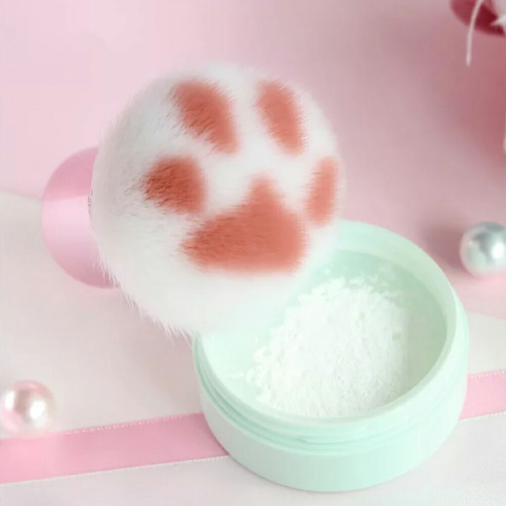 送料無料【にくきゅうコスメブラシ】かわいいメイクブラシ肉きゅうねこねこ好きフェイスブラシbeautyインスタ映えキラキラプレゼントにも小悪魔アイテム自分磨きキャバ嬢ギャル女子力アップ