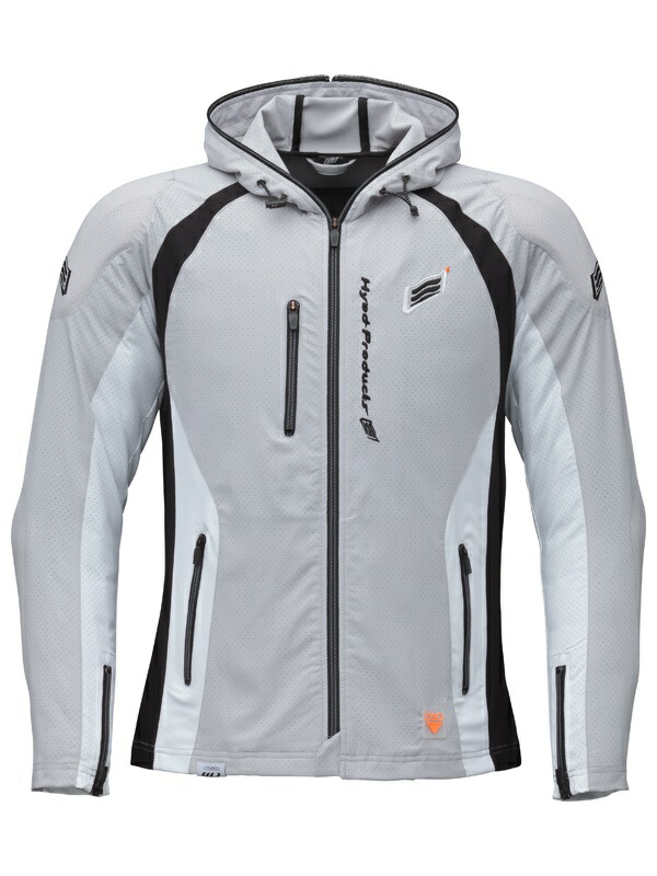 【HYOD PRODUCT】《STJ301DPM ST-S UCHIMIZU VENTED D3O&reg;? COOL DRY PARKA》ヒョウドウプロダクツ バイク ライディング アパレル ウチミズ 夏用ジャケット LIGHT GREY/WHITE WHITE/BLACK TURQUOISE/BLACK Mサイズ Lサイズ 日本｜バイクハウス阿部　店