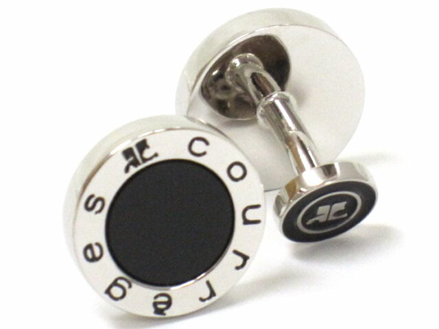 courreges クレージュ ACC12001 カフス メッキ シルバー系 【RCP】