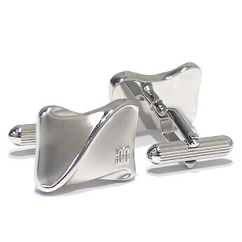 DAKS ダックス DC1003810039 カフス カフリンク メッキ シルバー系 【RCP】