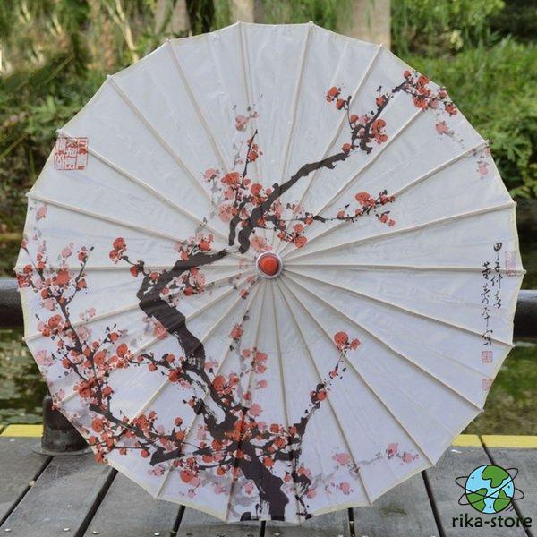 楽天市場】気楽 傘 和傘 かさ 日傘専用 和風傘 彼岸花 かさ 木製