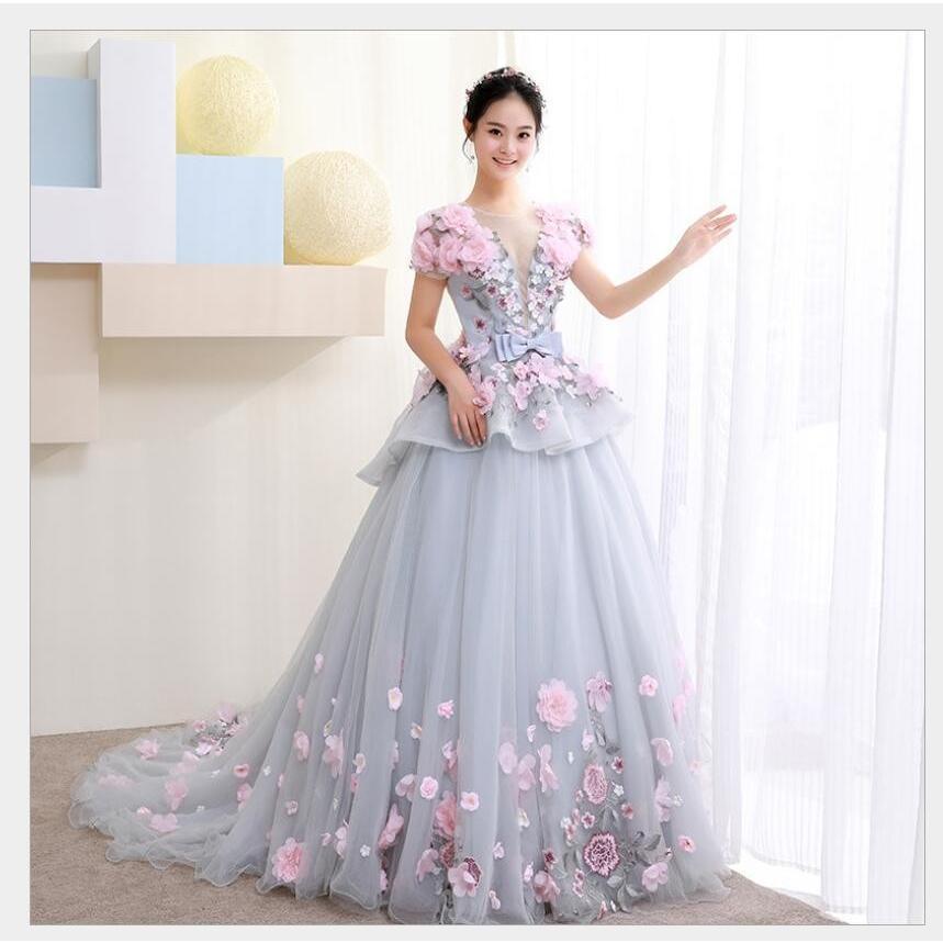 花柄 御姫様御召しもの 寄りあい御召しもの ロング御召しもの 華燭の典御召しもの 交歓会 華燭の典 掻きならす会 上演御召しもの  着痩せ 30代40代 告げ知らせる会