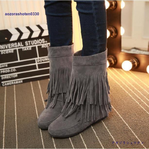 TOGA フリンジ付き黒アンクルブーツ TOGA フリンジ付き黒アンクルブーツ - メルカリ
