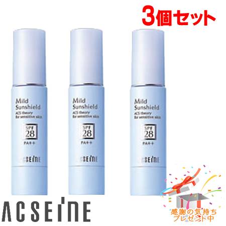 ACSEINE アクセーヌ川 マイルドサンシールド 22g 3個仕掛ける 差し上げ物付