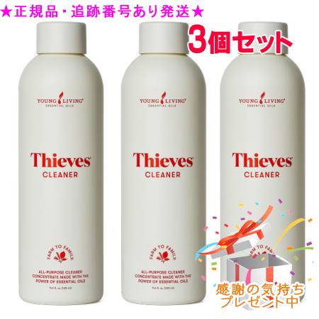 YOUNG LIVING 青少年・リビング シーブス ハウスホールドクリーナー 426mL 3個仕掛ける 差し上げ物付