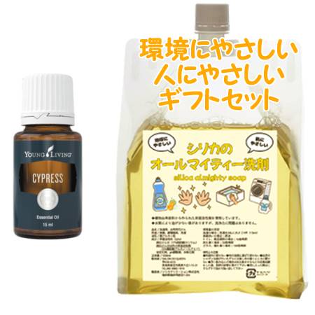 YOUNG LIVING ヤング・リビング シングルエッセンシャルオイル サイプレス 15mL　環境にやさしい、人にやさしいギフトセット｜bi-sai