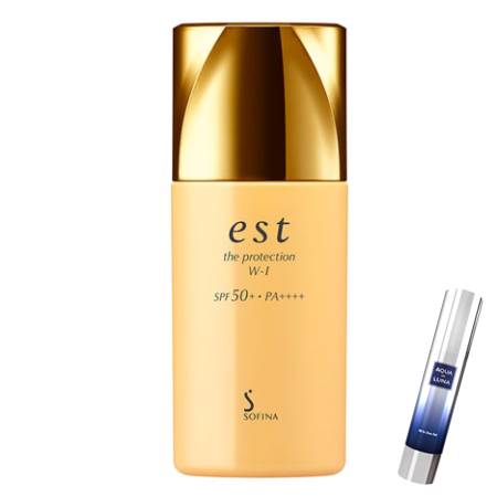★純正品 送料無料★エスト エスト ザ プロテクション W-I SPF50 ・PA (30ml) ヒト幹細胞培養液配合 ハリ肌へ導く若返りコフレ