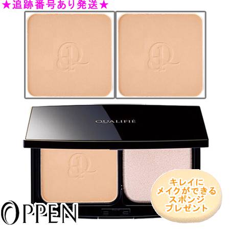 OPPEN オッペン カリフィエ ドゥスール N 黒色火薬ファンデーション 容れもの付 容れもの１個とレフィル３個書き割り 海綿質差し上げ物
